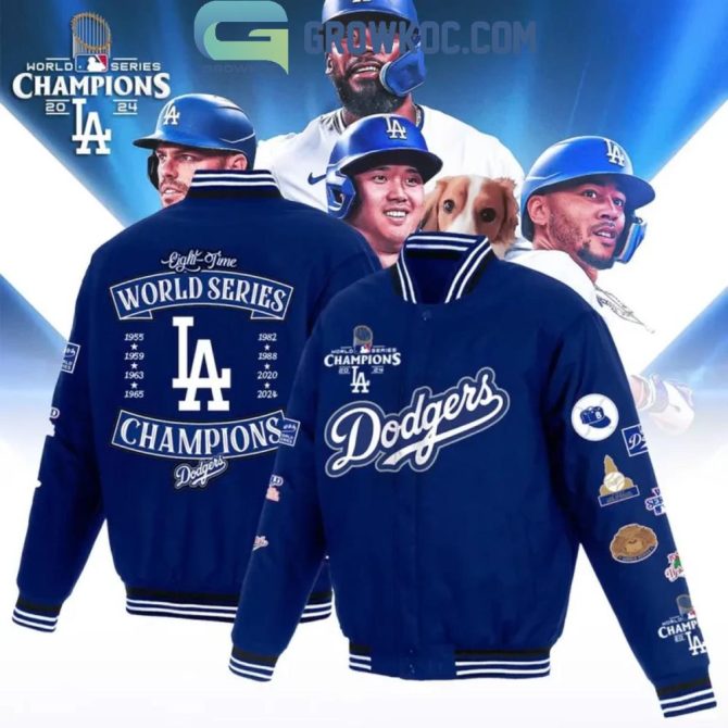 La Dodgers World Series Champions Jacket - Celebrate 2024 Victory In Style!