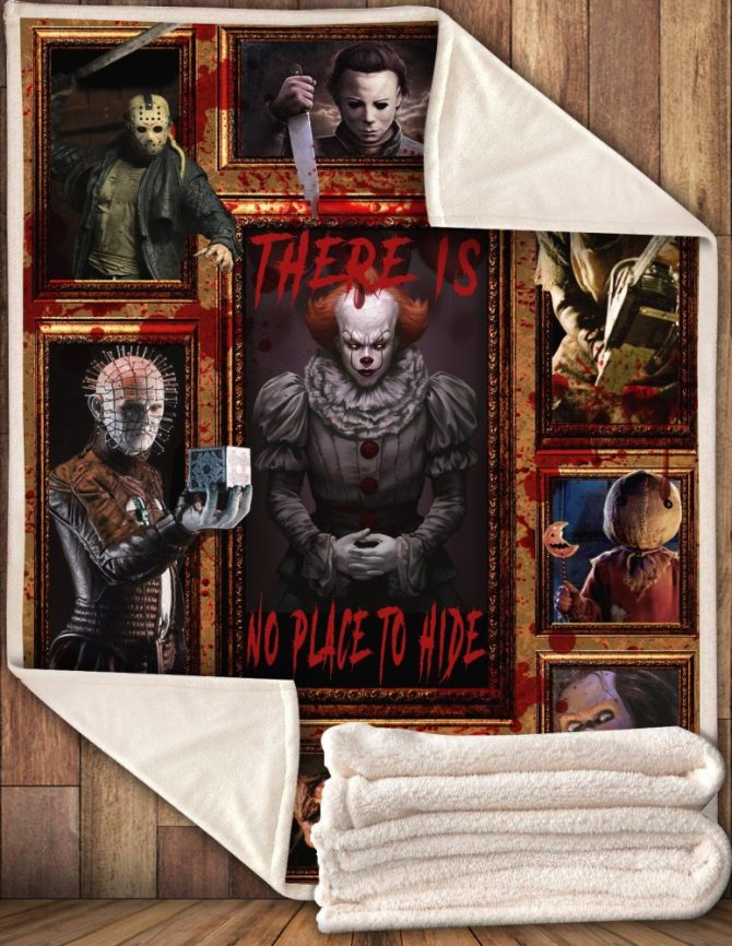 Cozy Horror Movie Quilt Blanket - Iconic Killer Characters For Fans - Image 3