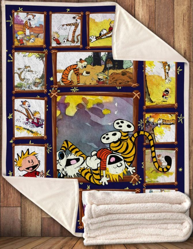 Cozy Cartoon Adventure Blanket – Soft, Warm, Perfect For Kids & Comic Lovers