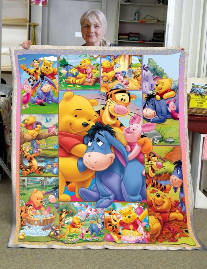 Cozy Winnie The Pooh Fleece Blanket – Soft, Colorful & Perfect For Kids' Rooms! - Image 3