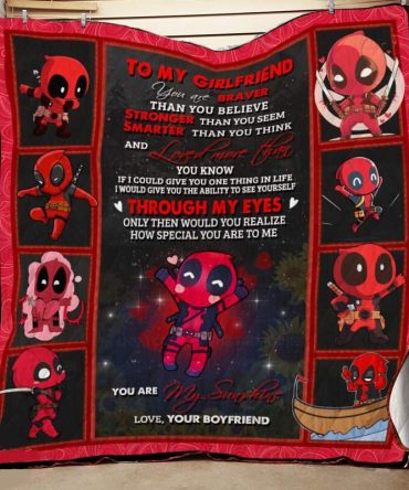 Cozy Girlfriend Blanket - Cute Superhero Design, Perfect Gift For Love & Comfort