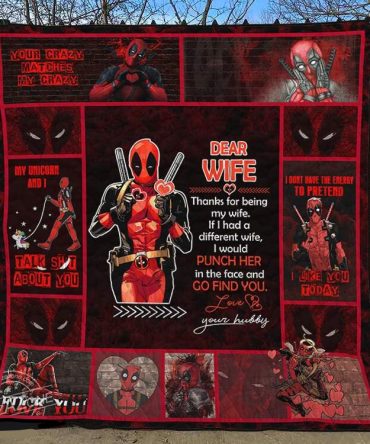 Funny Superhero-Inspired Blanket For Wife – Perfect Romantic Gift For Her!