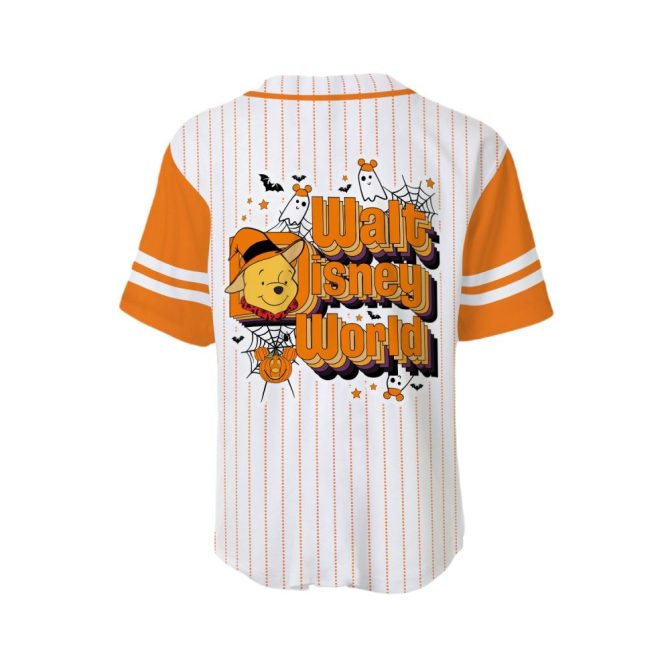 Disney Halloween Baseball Jersey – Celebrate In Style With Pooh & Friends! - Image 3