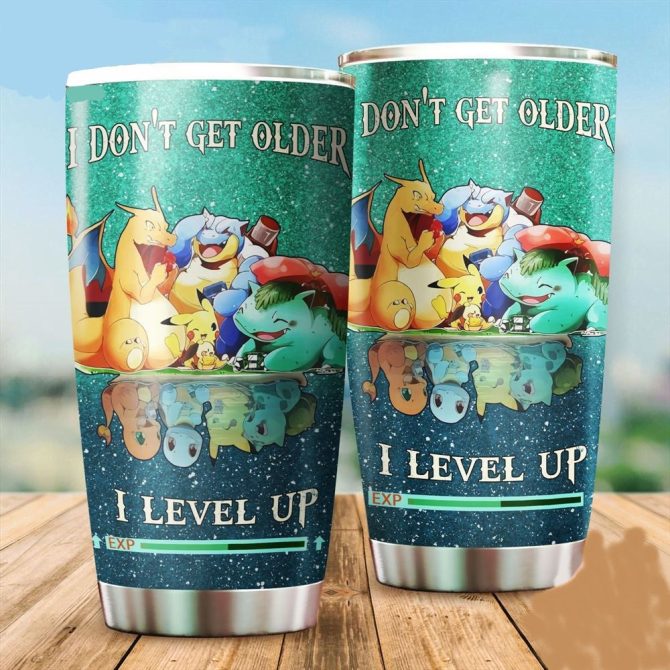 Level Up Your Day With Fun Character Tumbler - Perfect Gift For Fans!