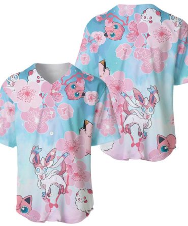 Colorful Anime Floral Shirt – Short Sleeve Casual Unisex Top