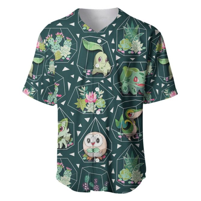 Unisex Botanical Graphic Tee – Cute Cartoon Plant Design, Casual Summer Shirt - Image 2