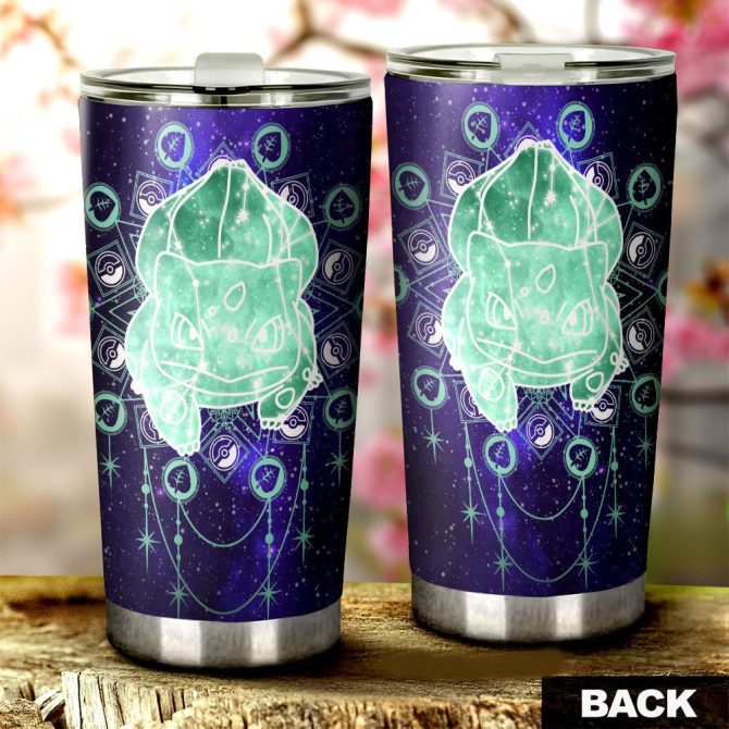 Stainless Steel Tumbler With Galaxy Design - Double Wall Insulated Travel Mug - 20Oz
