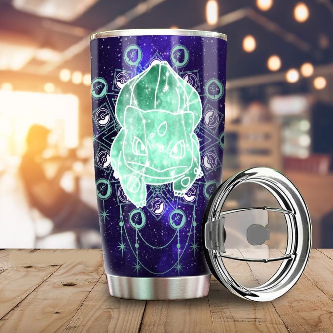 Stainless Steel Tumbler With Galaxy Design - Double Wall Insulated Travel Mug - 20Oz - Image 2