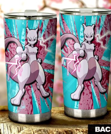 Stylish Anime Character Tumbler - Double Wall Insulated Stainless Steel Cup , 20 Oz