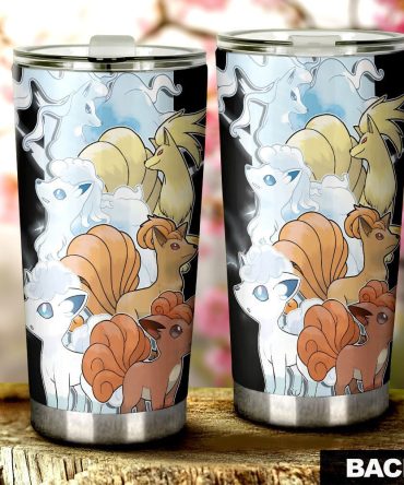 Vibrant Fox-Inspired Tumbler - Double-Wall Stainless Steel Mug For Hot & Cold Drinks, 20 Oz