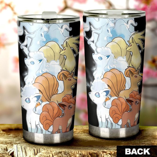 Vibrant Fox-Inspired Tumbler - Double-Wall Stainless Steel Mug For Hot & Cold Drinks, 20 Oz