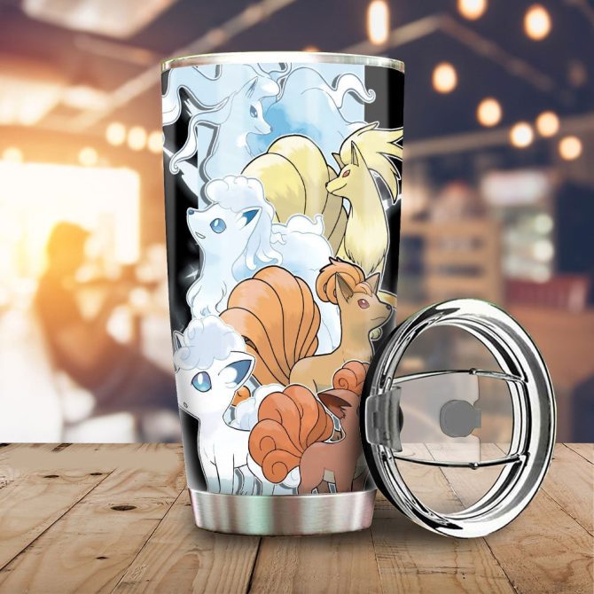 Vibrant Fox-Inspired Tumbler - Double-Wall Stainless Steel Mug For Hot & Cold Drinks, 20 Oz - Image 2
