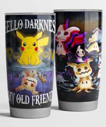 Hello Darkness Pokémon Tumbler - Fun & Spooky Design For Fans