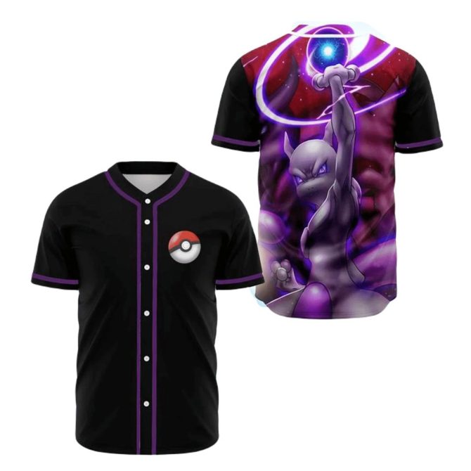 Unisex Anime Baseball Jersey - Stylish Graphic Tee With Iconic Design