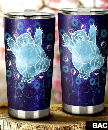 Cosmic Creature Design Stainless Steel Tumbler – Insulated Travel Mug For Hot & Cold Drinks