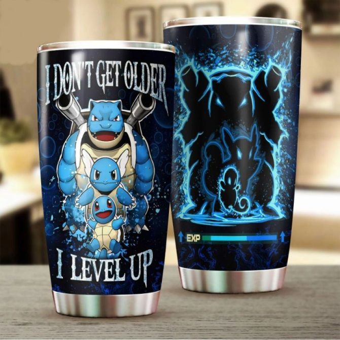 Level Up With This Cool Gaming-Themed Stainless Steel Tumbler – Perfect Gift For Gamers!