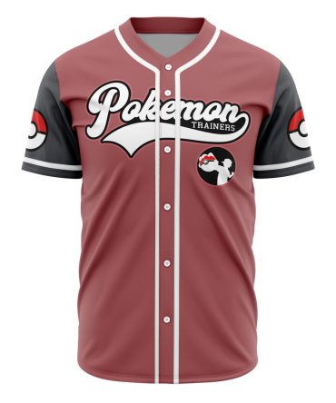 Stylish Pokémon Trainers Baseball Jersey - Unisex Fan Apparel For Game Enthusiasts