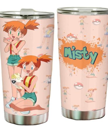 Anime Tumbler - Misty Design , Stainless Steel, Insulated Drinkware For Fans