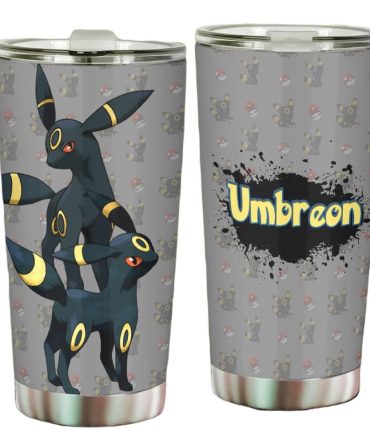 Umbreon Stainless Steel Tumbler - Pokémon Fan Insulated Travel Mug 20Oz