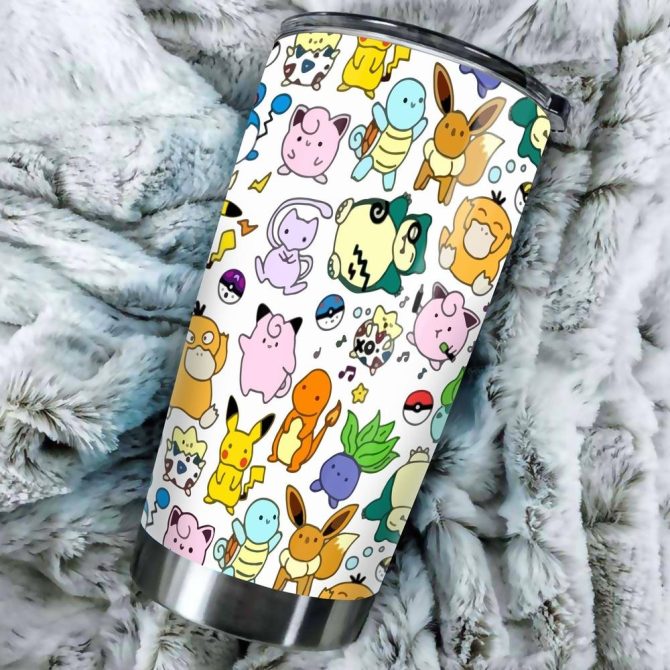 Colorful Cartoon Character Tumbler - Stainless Steel Insulated Cup For Fans - Image 3