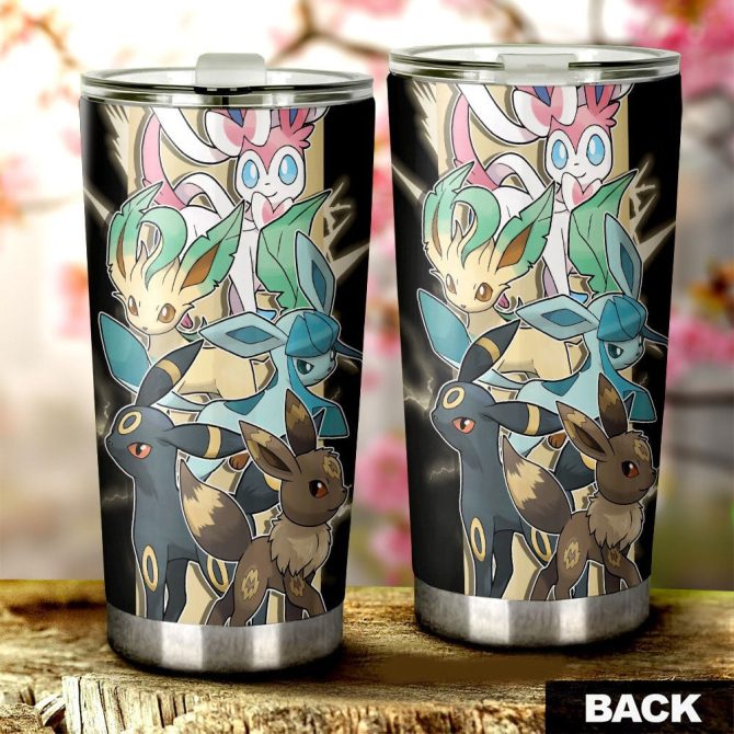 Sure! Here'S A High-Ctr Product Title For Your Google Shopping Ad:

Stainless Steel Tumbler With Eeveelution Design - Perfect Gift For Pokémon Fans
