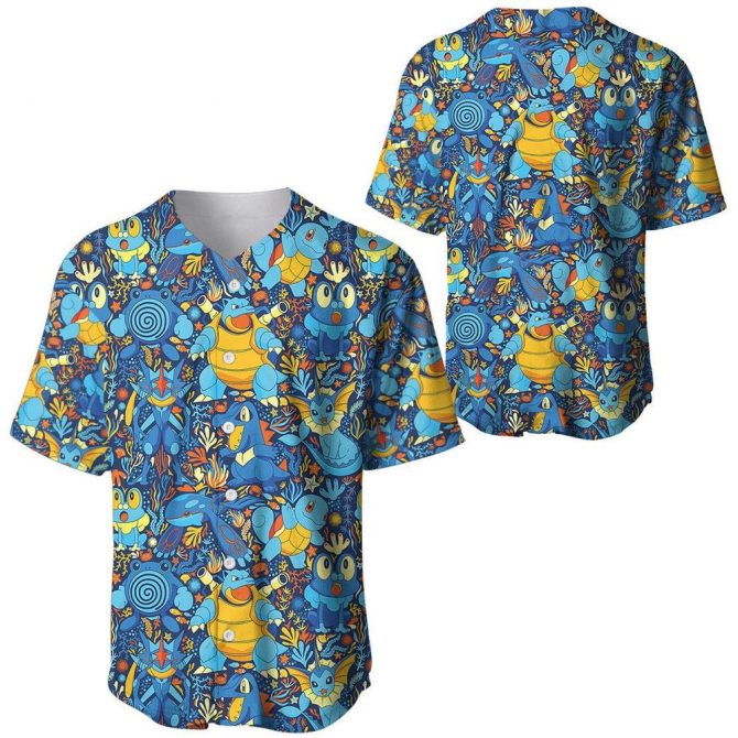 Vibrant Cartoon Pattern Shirt - Unisex Summer Style - Breathable & Fun Design