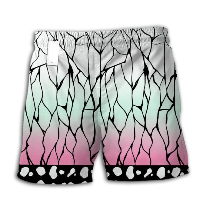 Stylish Gradient Swim Trunks – Men'S Premium Beachwear With Unique Pattern Design - Image 3