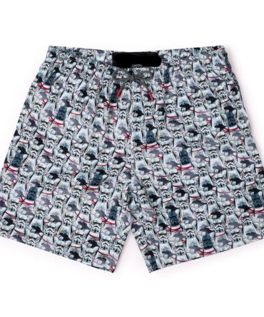 Men'S Star Wars Stormtrooper Print Swim Trunks – Fun Summer Beachwear