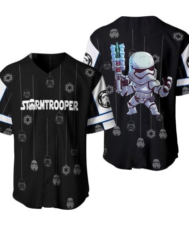 Stormtrooper Baseball Jersey – Cool Galactic Design For Star Wars Fans