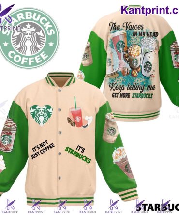 Starbucks Coffee Lover Varsity Jacket - Cozy, Stylish & Fun Gift For Fans