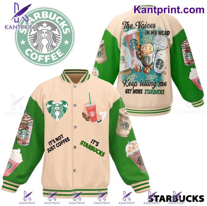 Starbucks Coffee Lover Varsity Jacket - Cozy, Stylish & Fun Gift For Fans