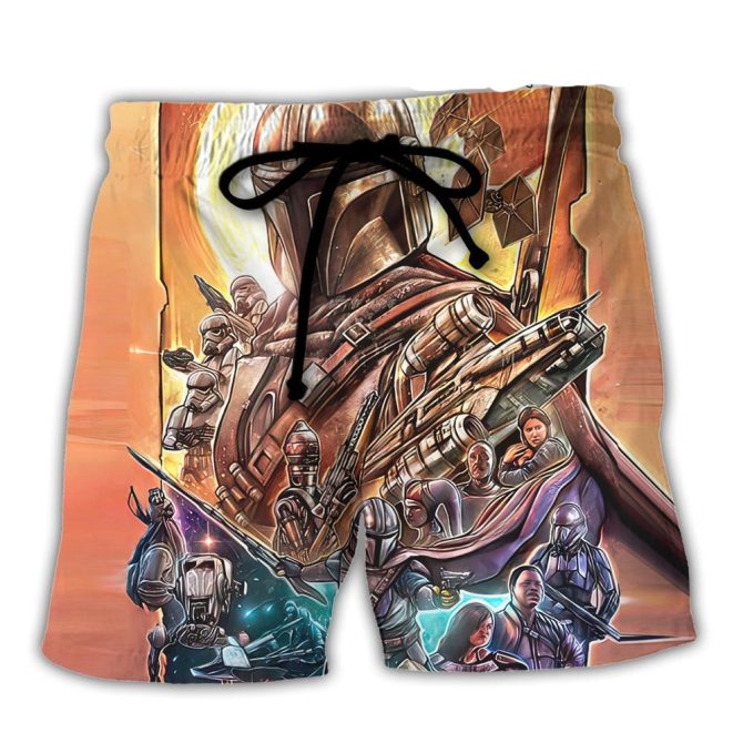 Epic Sci-Fi Graphic Shorts - Perfect For Fans & Summer Style!