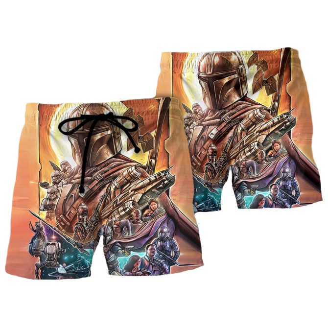 Epic Sci-Fi Graphic Shorts - Perfect For Fans & Summer Style! - Image 2
