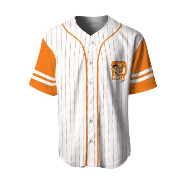 Disney Halloween Baseball Jersey – Spooky Ghost & Tigger Design For Adults - Image 2