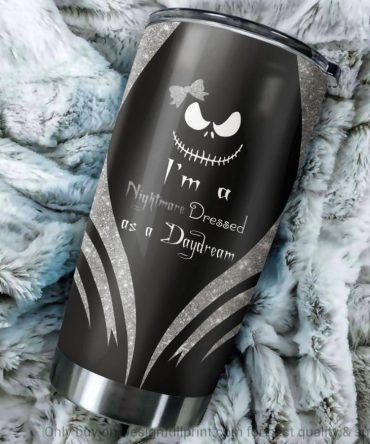 Nightmare Daydream Insulated Tumbler – Spooky Stylish Travel Mug For Hot/Cold Drinks, 20Oz