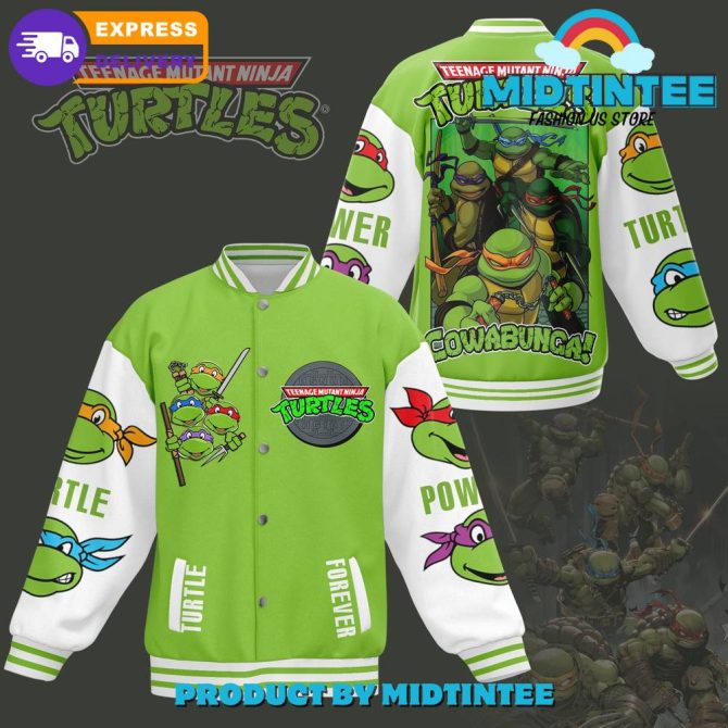 Teenage Mutant Ninja Turtles Varsity Jacket - Cowabunga Style For Fans!