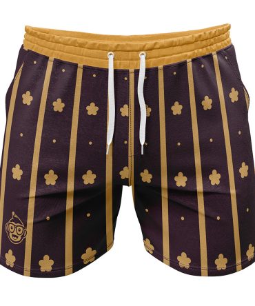 Stylish Men'S Floral Striped Shorts - Comfortable, Trendy Design For Summer