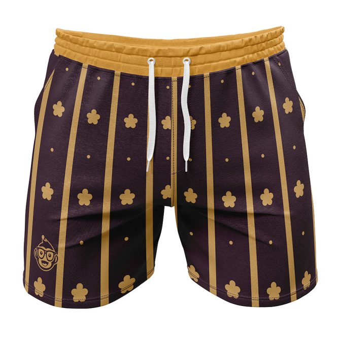 Stylish Men'S Floral Striped Shorts - Comfortable, Trendy Design For Summer