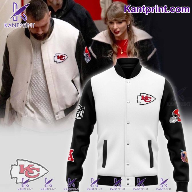 Stylish Kansas City Chiefs Varsity Jacket - Unisex Nfl Fan Apparel, Perfect Gift!
