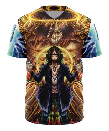 Epic Anime Graphic Tee – Vibrant 3D Print, Unisex Casual T-Shirt For Fans