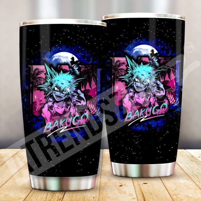 Bakugo Anime Tumbler - Stainless Steel Insulated Travel Mug With Lid - 20Oz, Keep Drinks Hot/Cold - Image 3