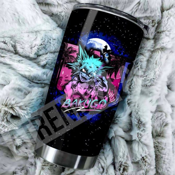 Bakugo Anime Tumbler - Stainless Steel Insulated Travel Mug With Lid - 20Oz, Keep Drinks Hot/Cold - Image 4
