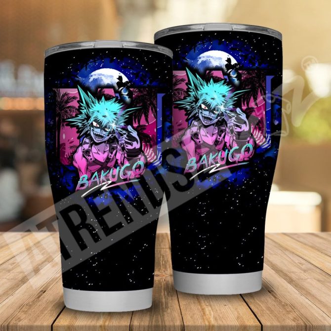 Bakugo Anime Tumbler - Stainless Steel Insulated Travel Mug With Lid - 20Oz, Keep Drinks Hot/Cold - Image 2