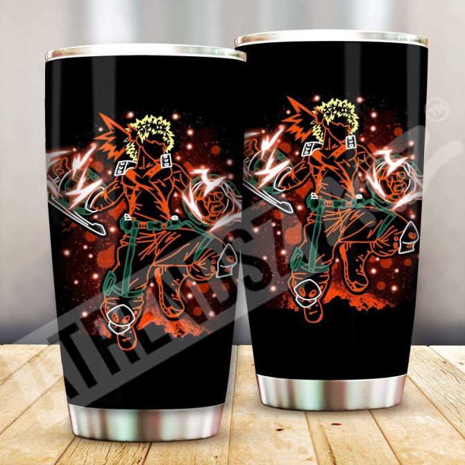 Anime Hero Stainless Steel Tumbler - Insulated Travel Mug For Hot & Cold Drinks - Image 3