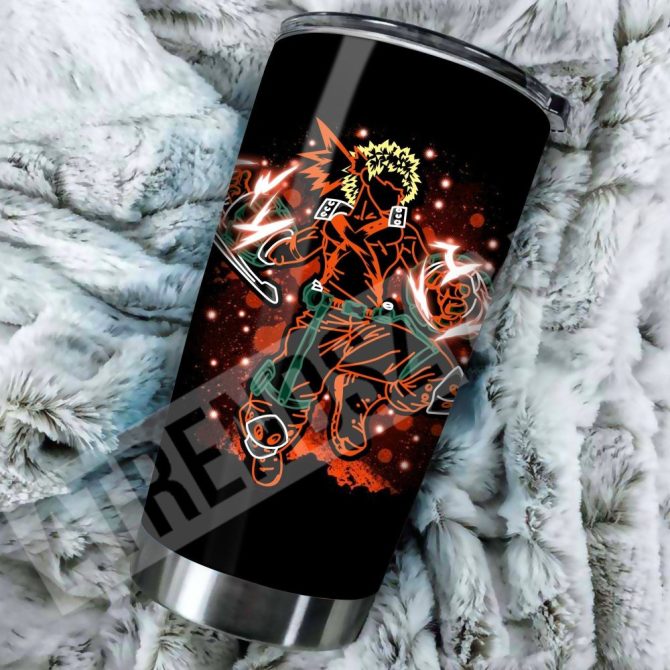 Anime Hero Stainless Steel Tumbler - Insulated Travel Mug For Hot & Cold Drinks - Image 4