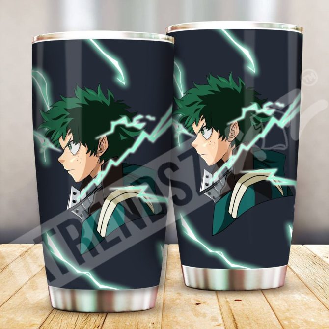 Anime Hero Stainless Steel Tumbler - Insulated Travel Mug With Lid – Perfect For Fans Gift - Image 3