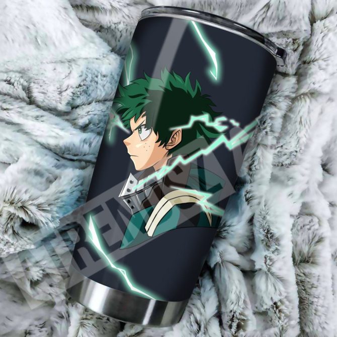 Anime Hero Stainless Steel Tumbler - Insulated Travel Mug With Lid – Perfect For Fans Gift - Image 4
