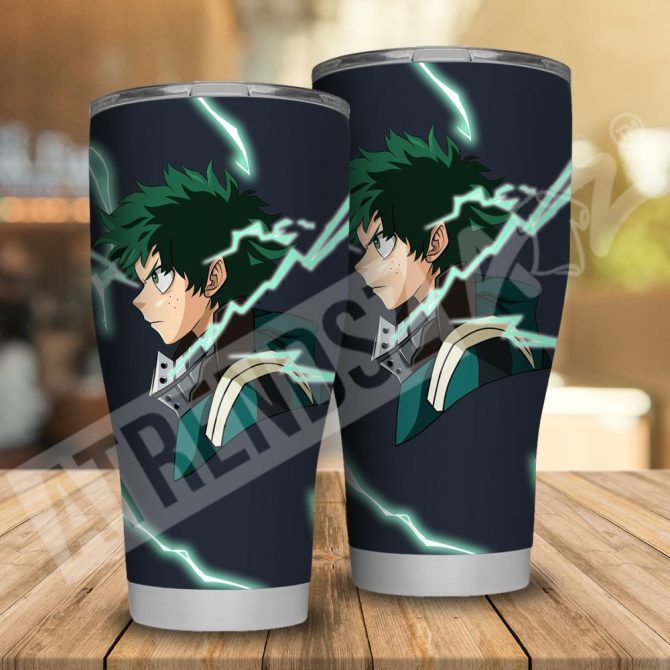 Anime Hero Stainless Steel Tumbler - Insulated Travel Mug With Lid – Perfect For Fans Gift - Image 2
