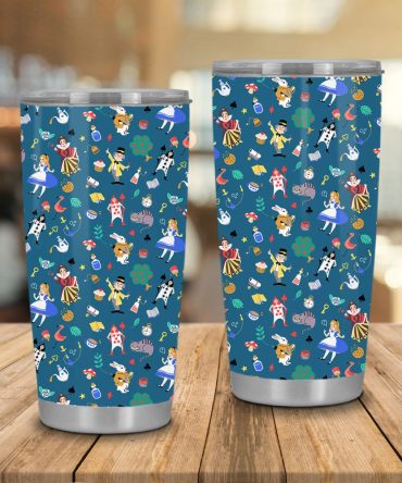 Enchanting Wonderland Stainless Steel Tumbler - Double Wall Insulated Travel Mug 20Oz
