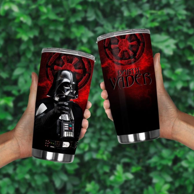 Star Wars Darth Vader Tumbler Cup - 20Oz Insulated Travel Mug For Fans - Image 4